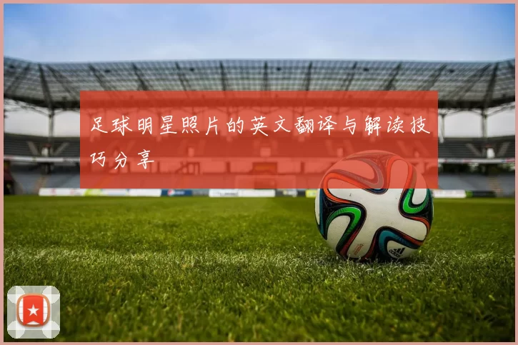 足球明星照片的英文翻译与解读技巧分享